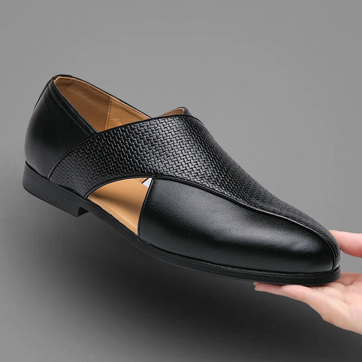 Vintage nahast Loafers