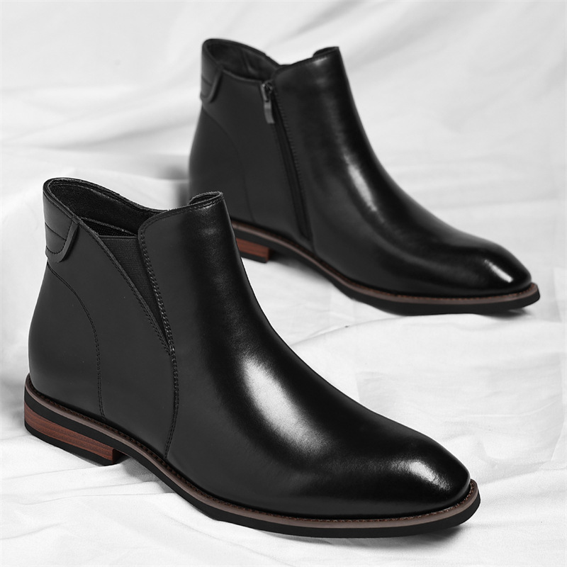 Elegantne nahast Chelsea saapad