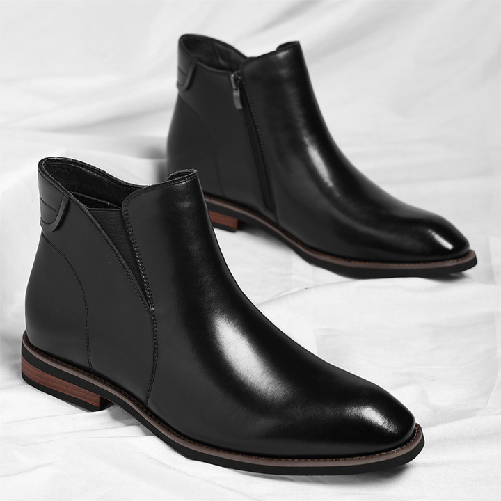 Elegantne nahast Chelsea saapad
