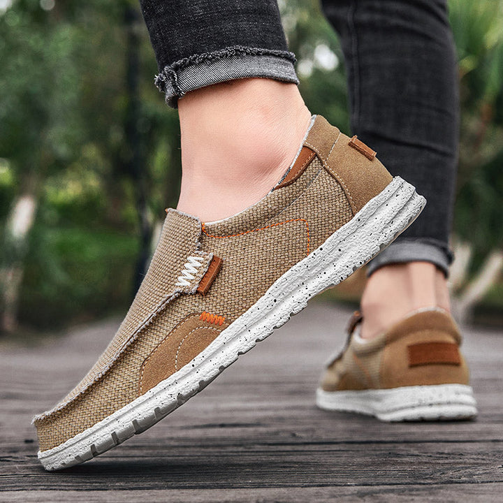Elegantne kanvas Loafers