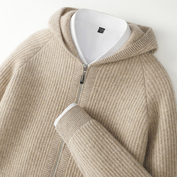 SORRENTO KASHMIIR ZIP HOODIE