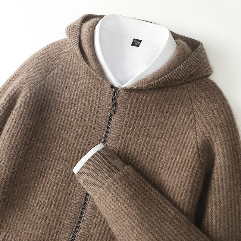 SORRENTO KASHMIIR ZIP HOODIE