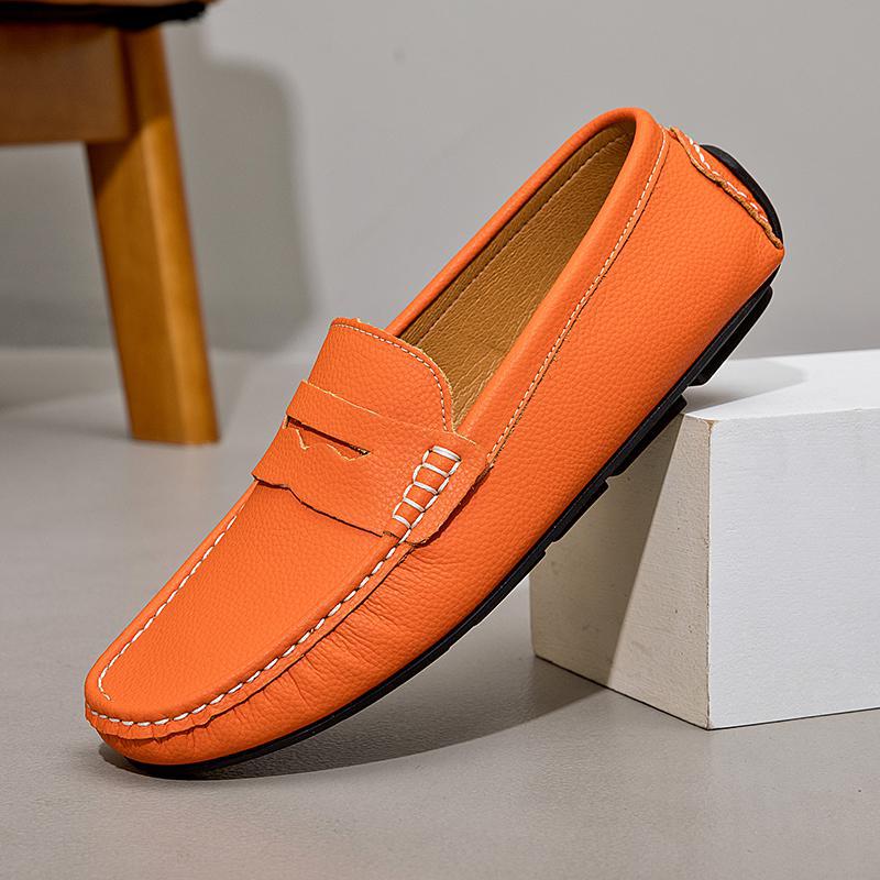Šikid nahast loafers