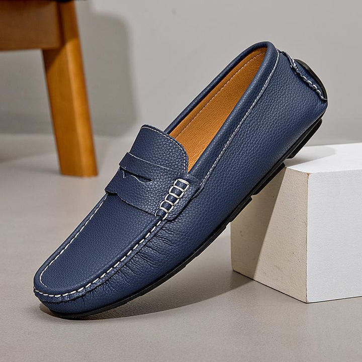 Šikid nahast loafers