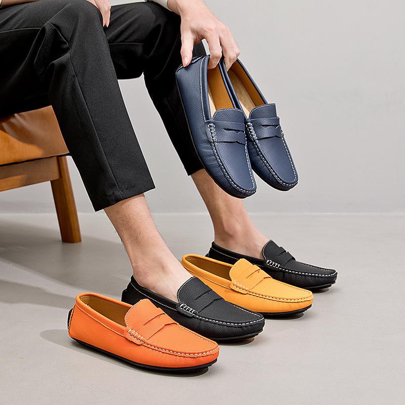 Šikid nahast loafers