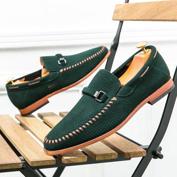 Šikid nahast loafers