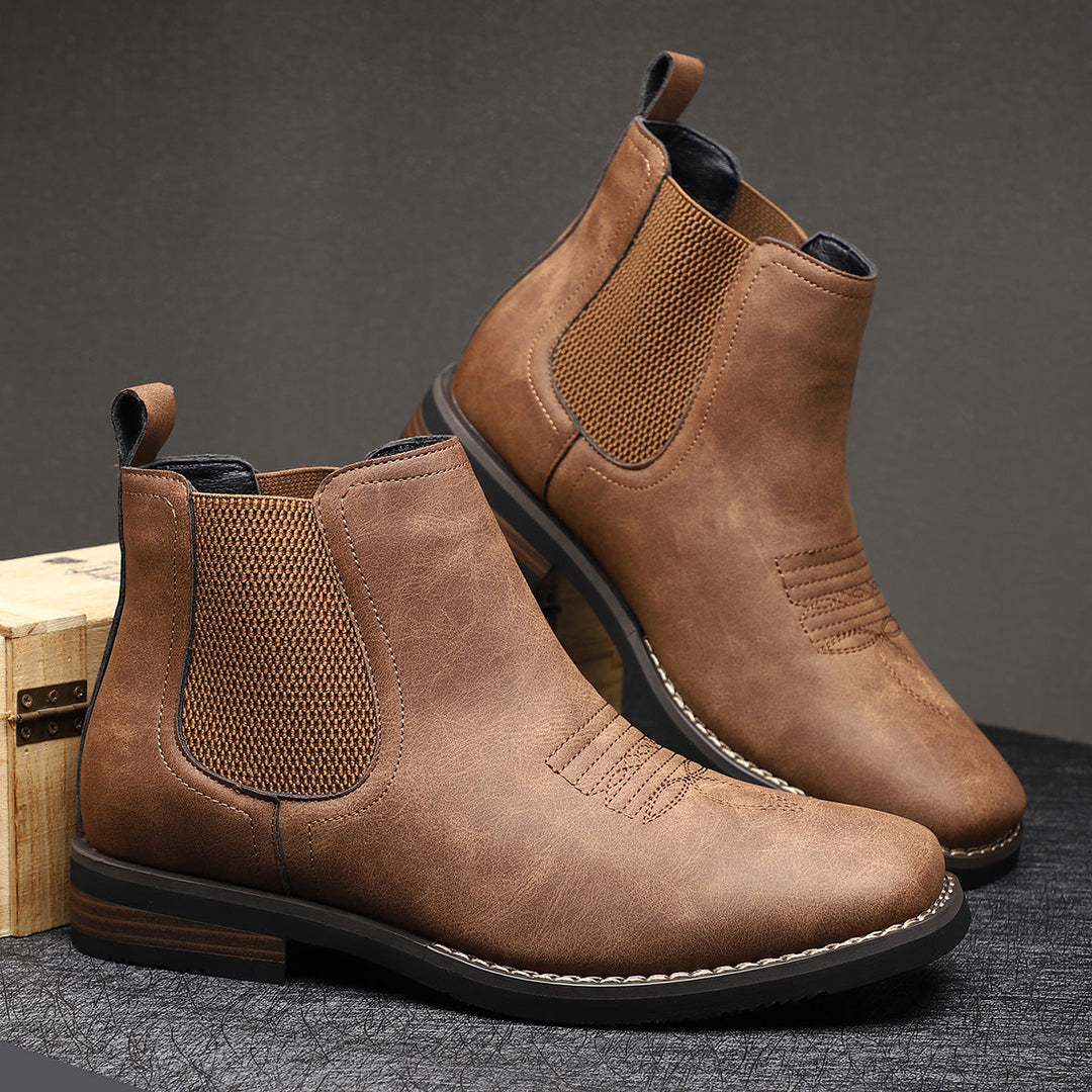 Elegantne nahkne meeste kingad
