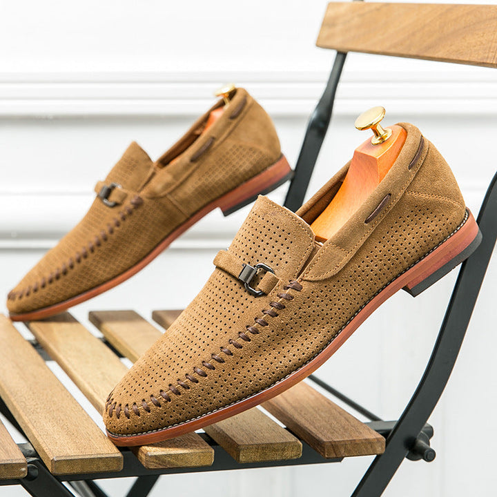 Šikid nahast loafers