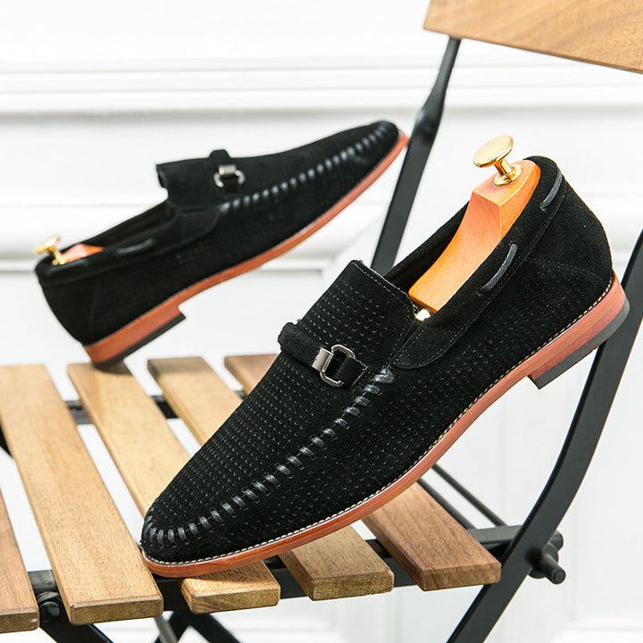 Šikid nahast loafers