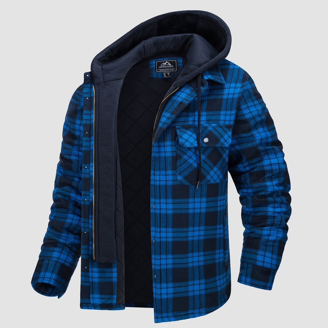 HARRY JACKET | FLANELL KAASTATAVA KAPUUTIGA