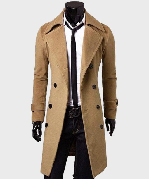 Elegantne pikk trenchcoat