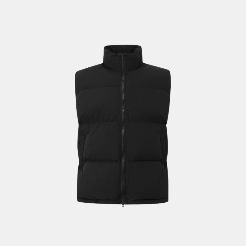 Elegantne ilma varrukateta soojustatud vest