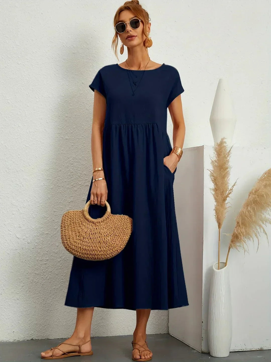 Gabriela™ | Elegantne ja mugav midi kleit