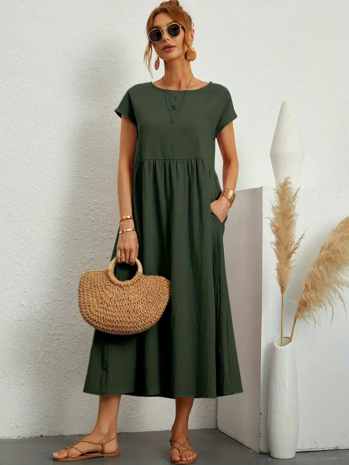 Gabriela™ | Elegantne ja mugav midi kleit