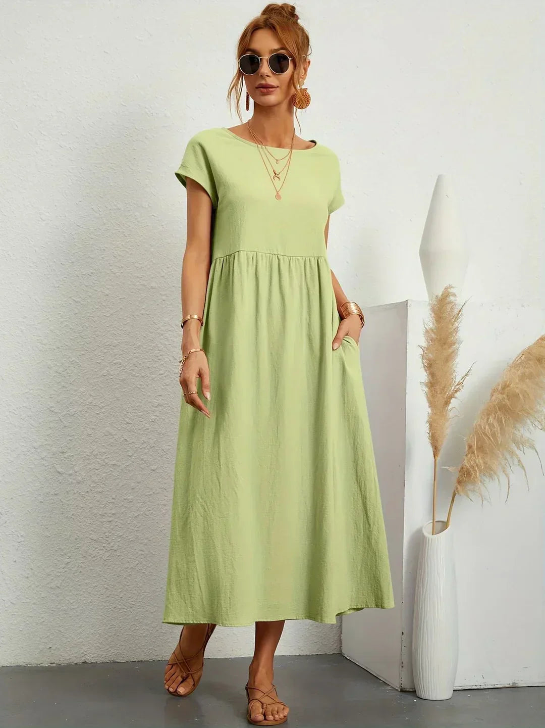 Gabriela™ | Elegantne ja mugav midi kleit