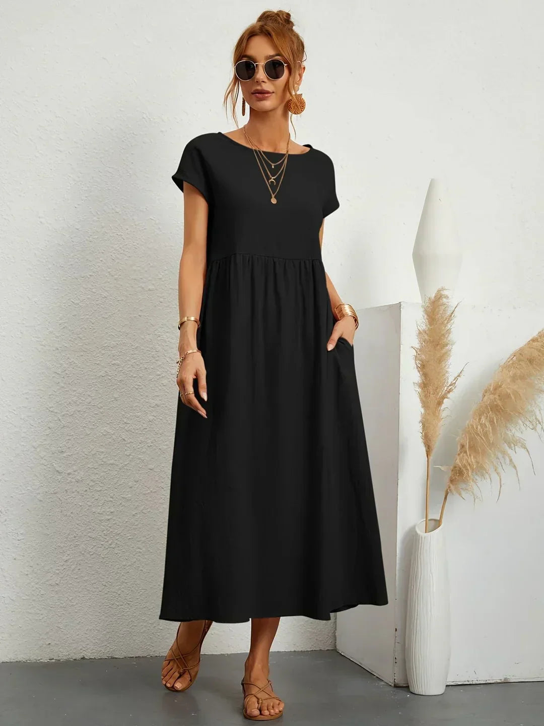 Gabriela™ | Elegantne ja mugav midi kleit