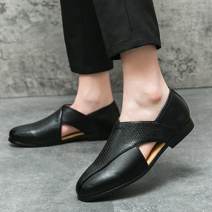 Vintage nahast Loafers