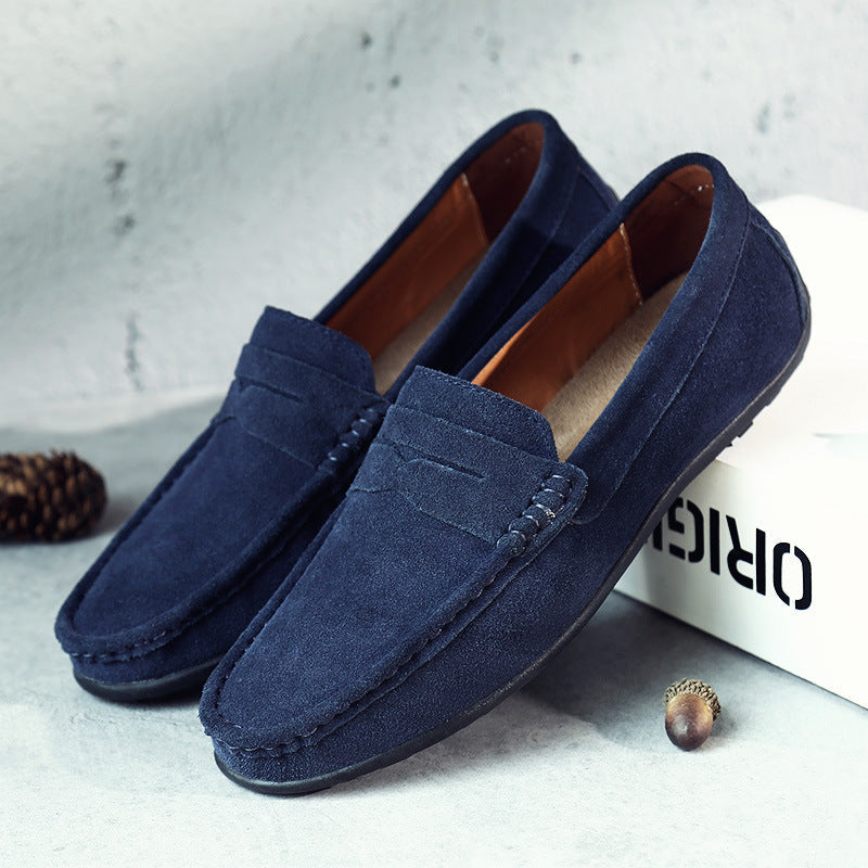 Retro samet meestele Loafers