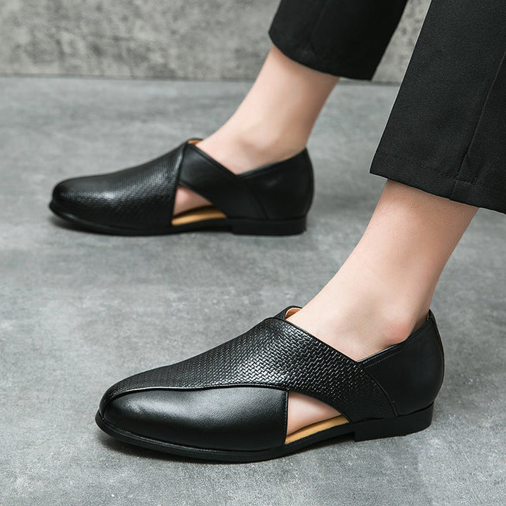 Vintage nahast Loafers