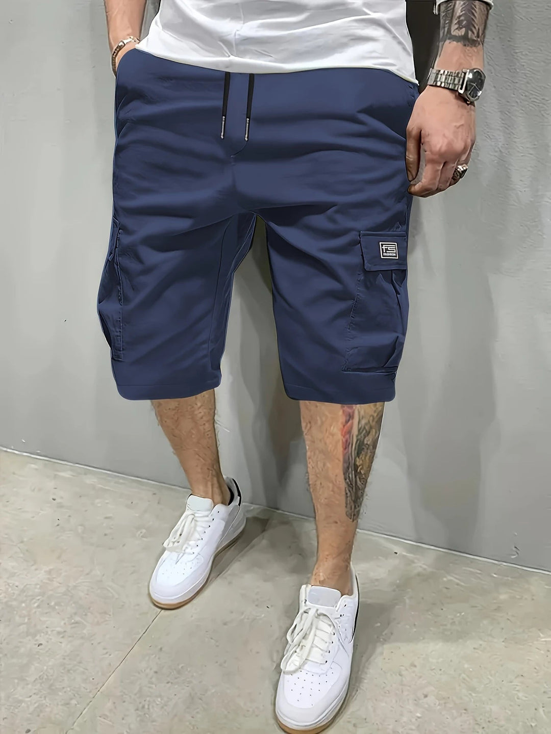 Elegantne Cargo Lühikesed Püksid