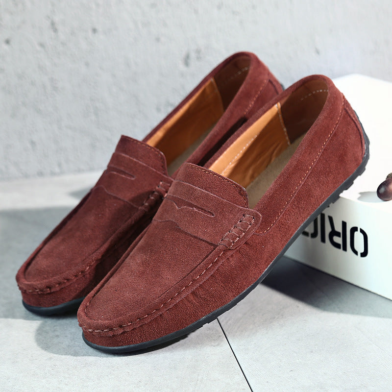 Retro samet meestele Loafers