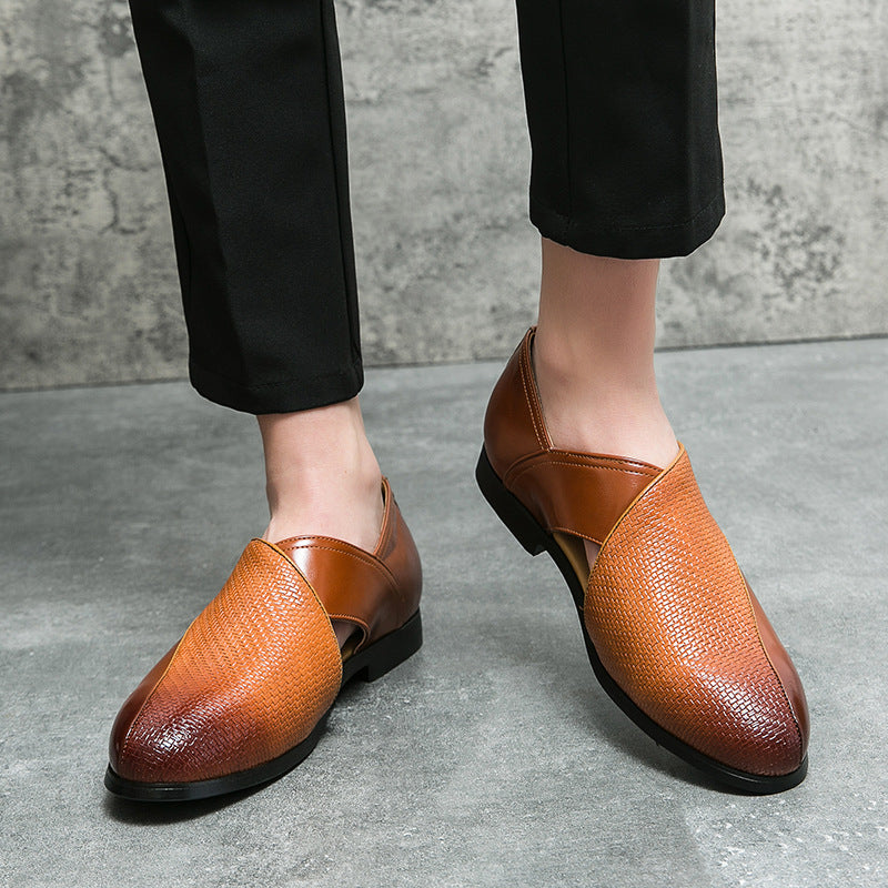 Vintage nahast Loafers