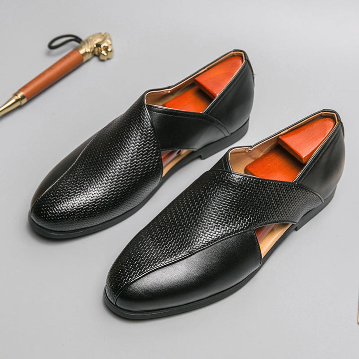 Vintage nahast Loafers