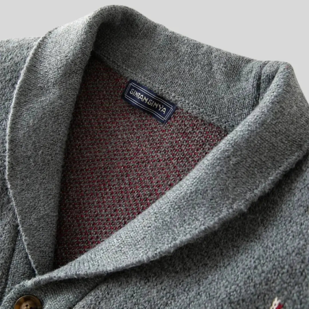 Jacquard villane vest