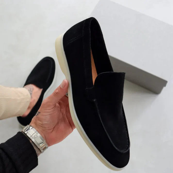 Elegantne seemisnahast loafers