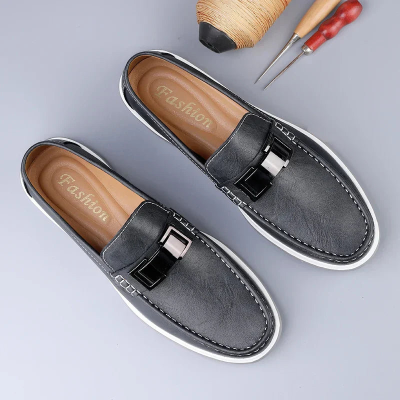 Luksuslikud nahast loafersid