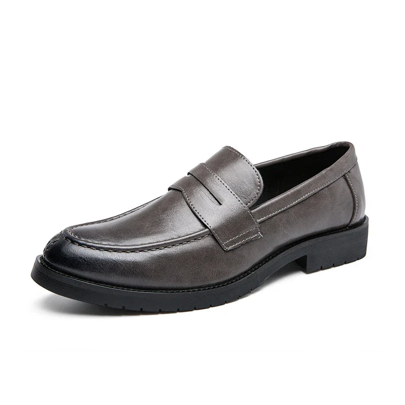 Igapäevased nahast loafers