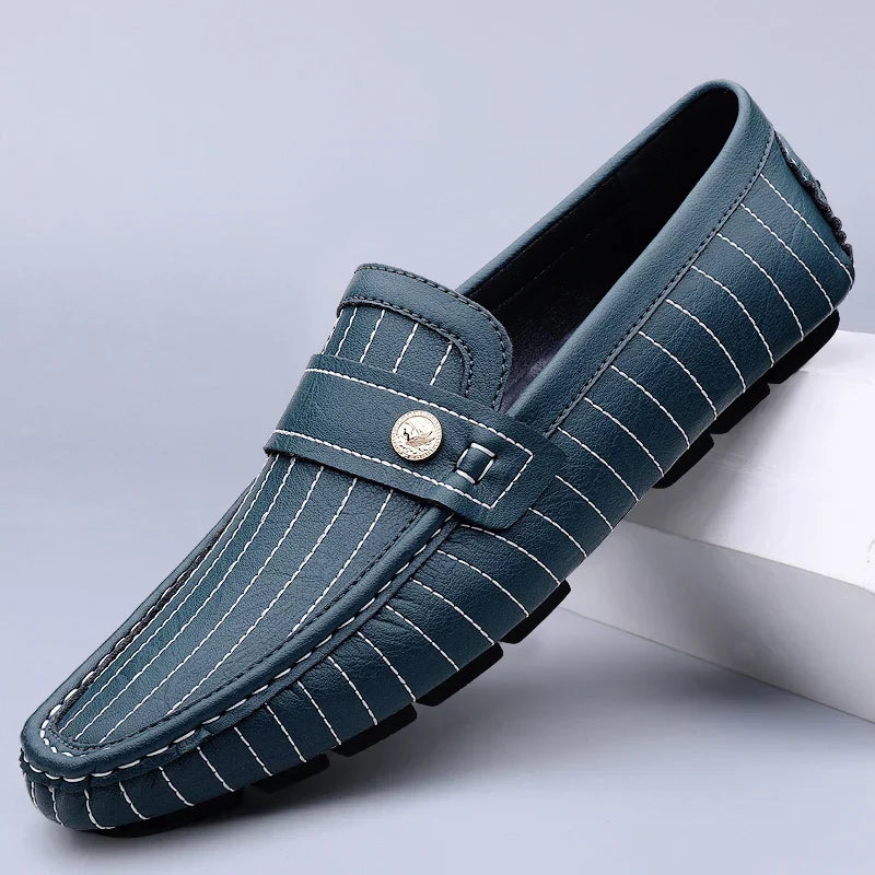Šikid nahast loafers
