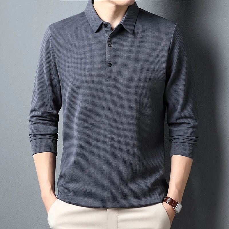 Elegantne polo särk pika varrukaga