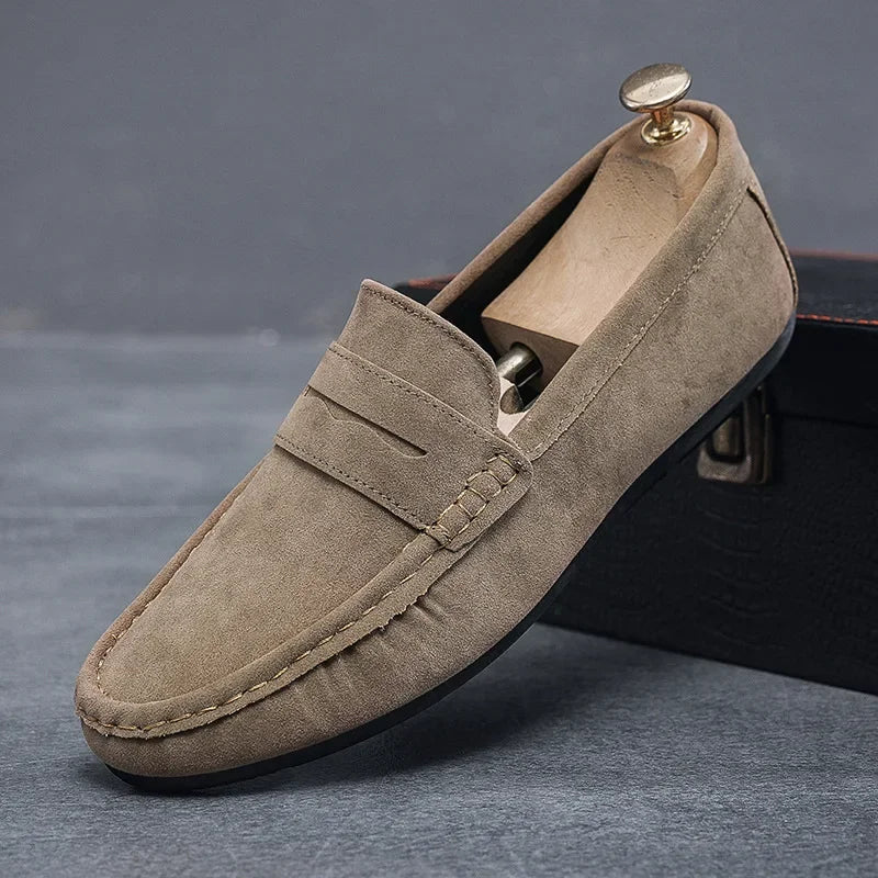 Kerge suède Loafers