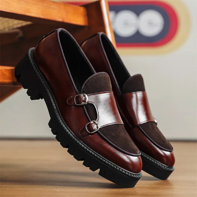 Šikid nahast loafersid