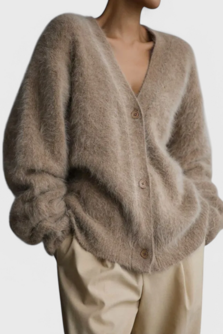 Daniela | Pehme cashmere segu kardigan
