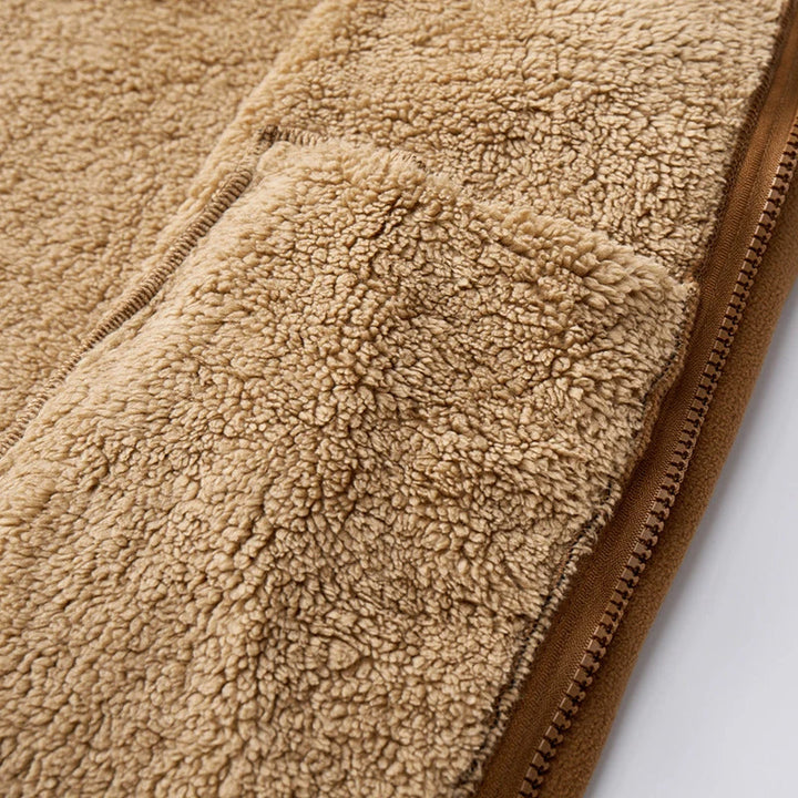 Mugav fleece voodriga jakk