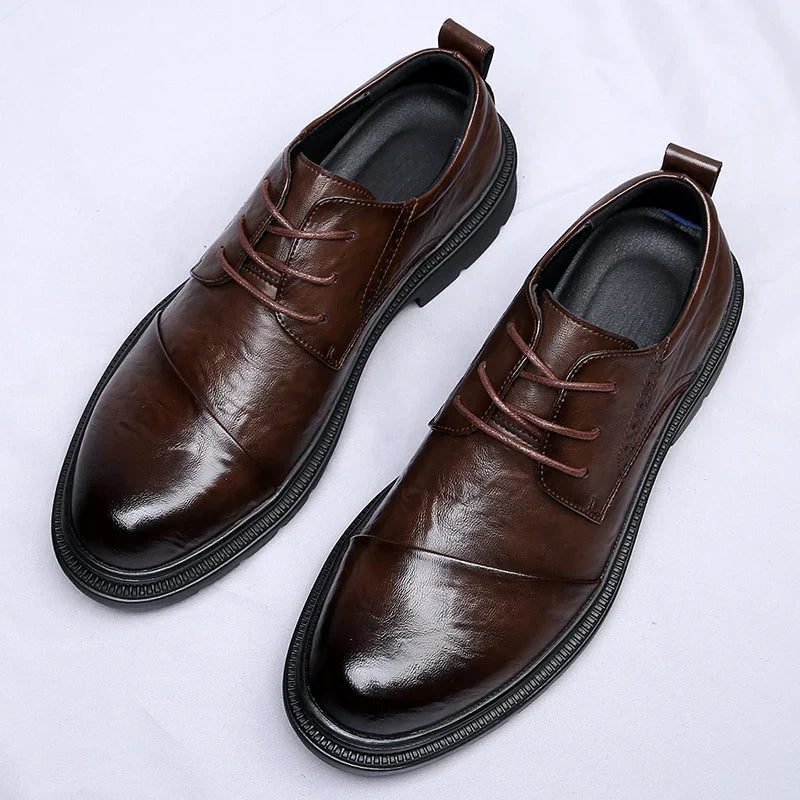 Elegantne nahkkingad Briti stiilis