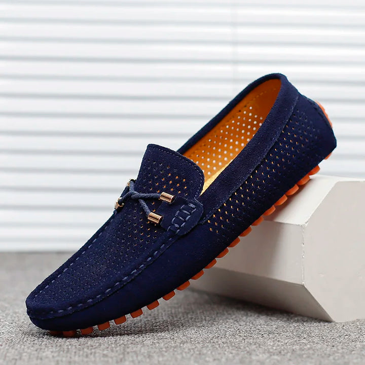 GIANNI PERFOREERITUD NAHKSED LOAFERID