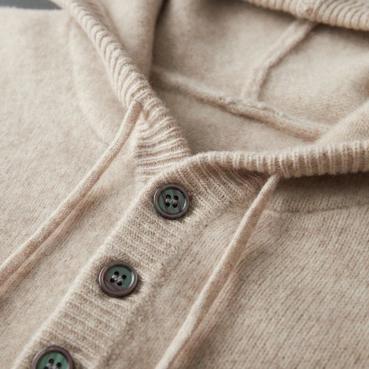 Elegantne Merino Villa Kapuutsiga Särk