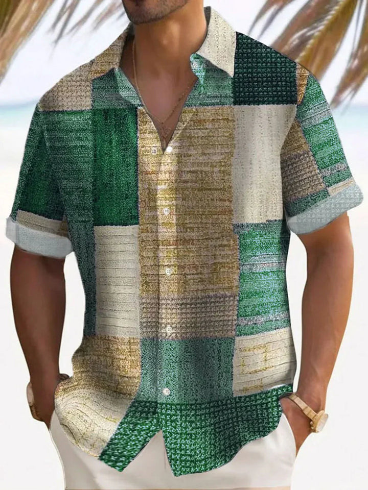 Elegantne geruit särk