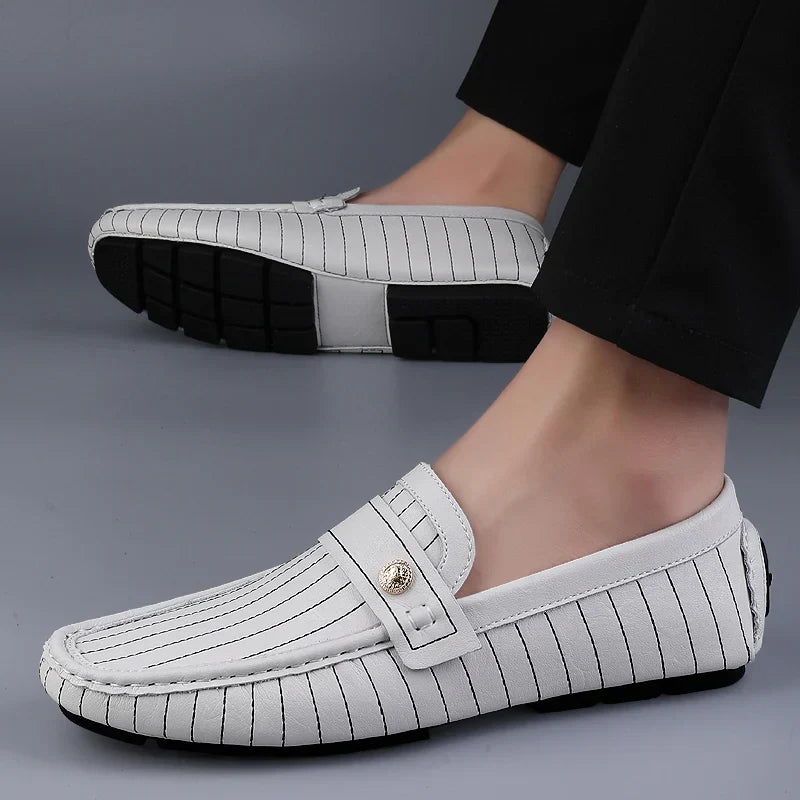 Šikid nahast loafers