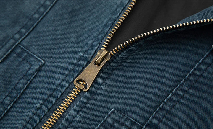 Elegantne puuvillane denim jakk