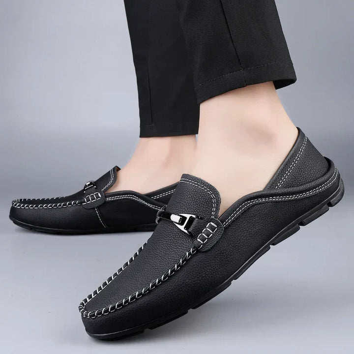 Premium nahast Loafers