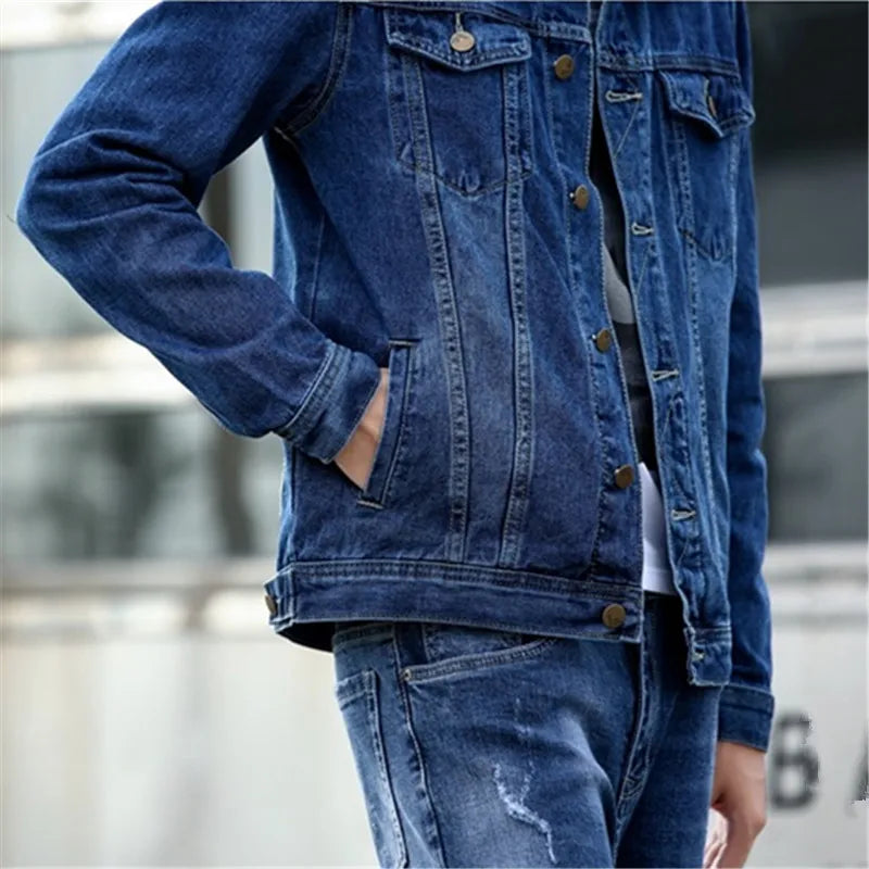 Elegantne denim jakk
