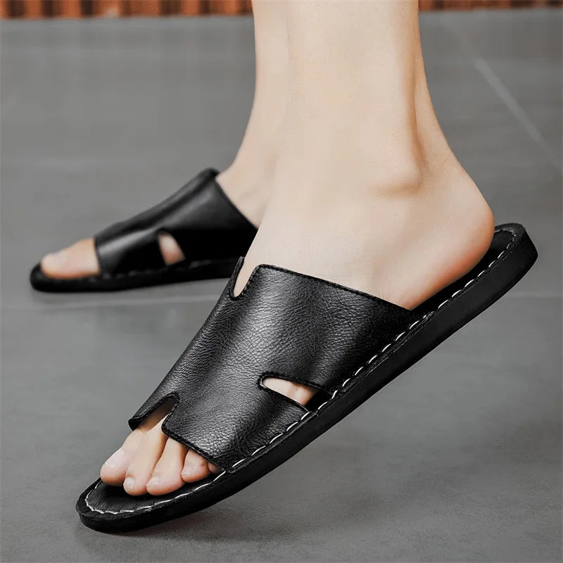 Elegantne Nahast Sandaalid