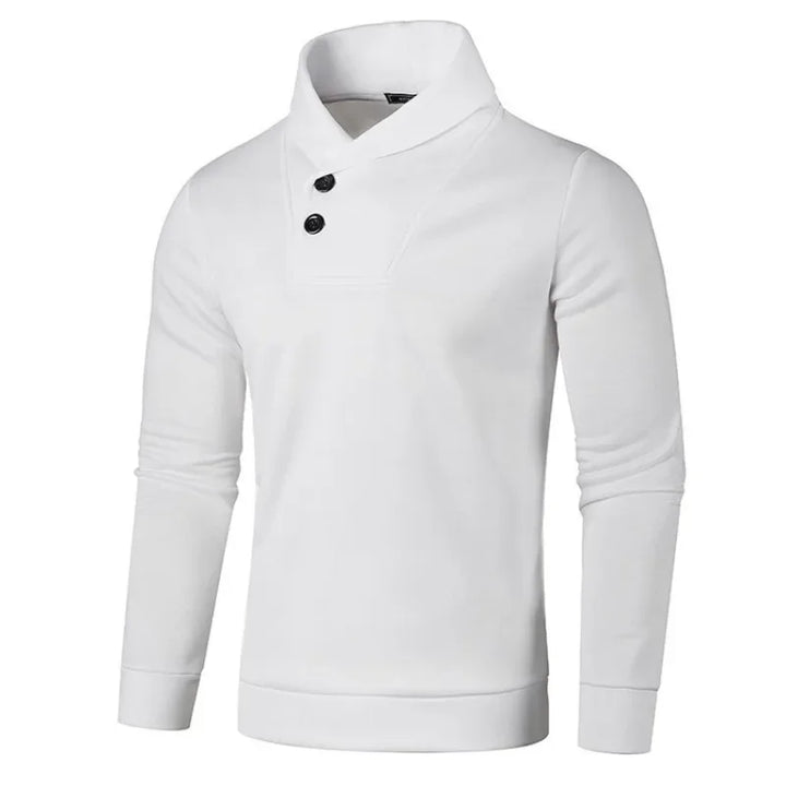 Elegantne nööpidega kõrge kaelusega särk