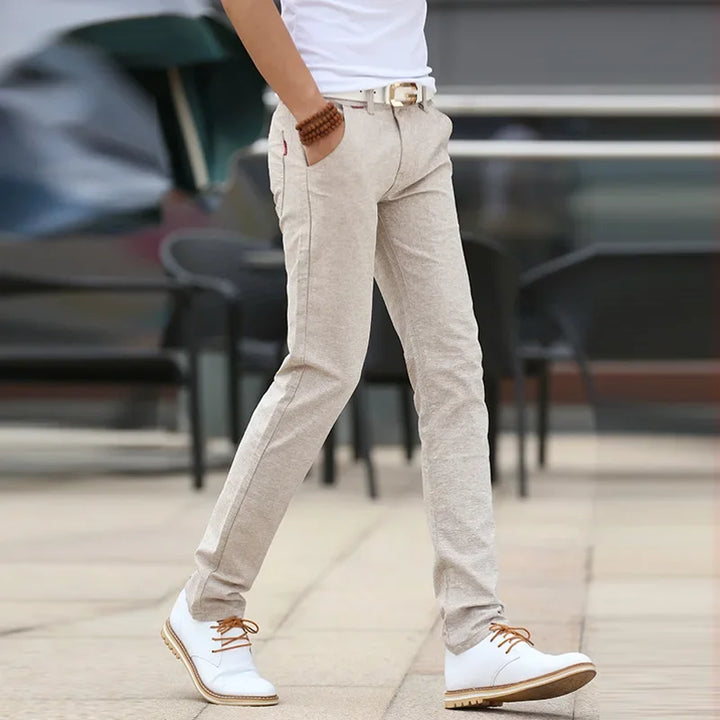 Slim Fit Linane Püks