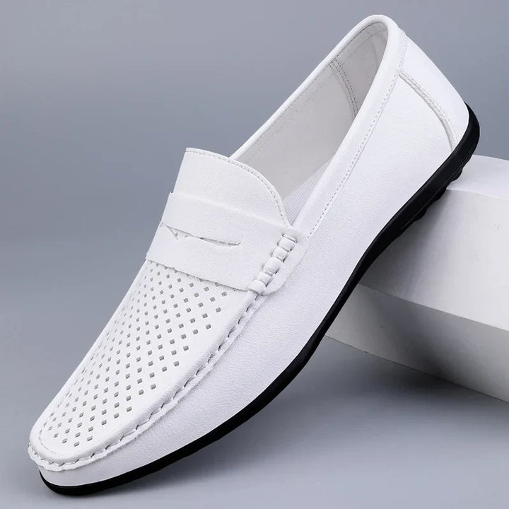 Klassikalised Itaalia nahast Loaferid