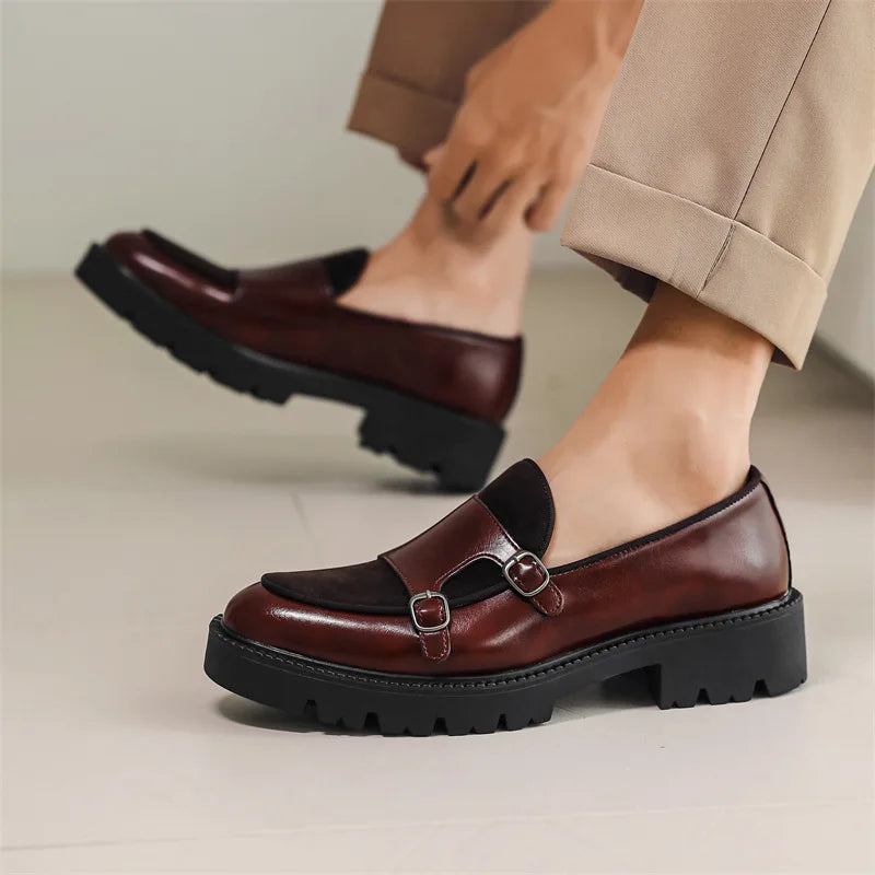 Šikid nahast loafersid